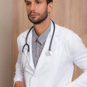 Jaleco Masculino Blazer Alfaiataria Maicon Branco