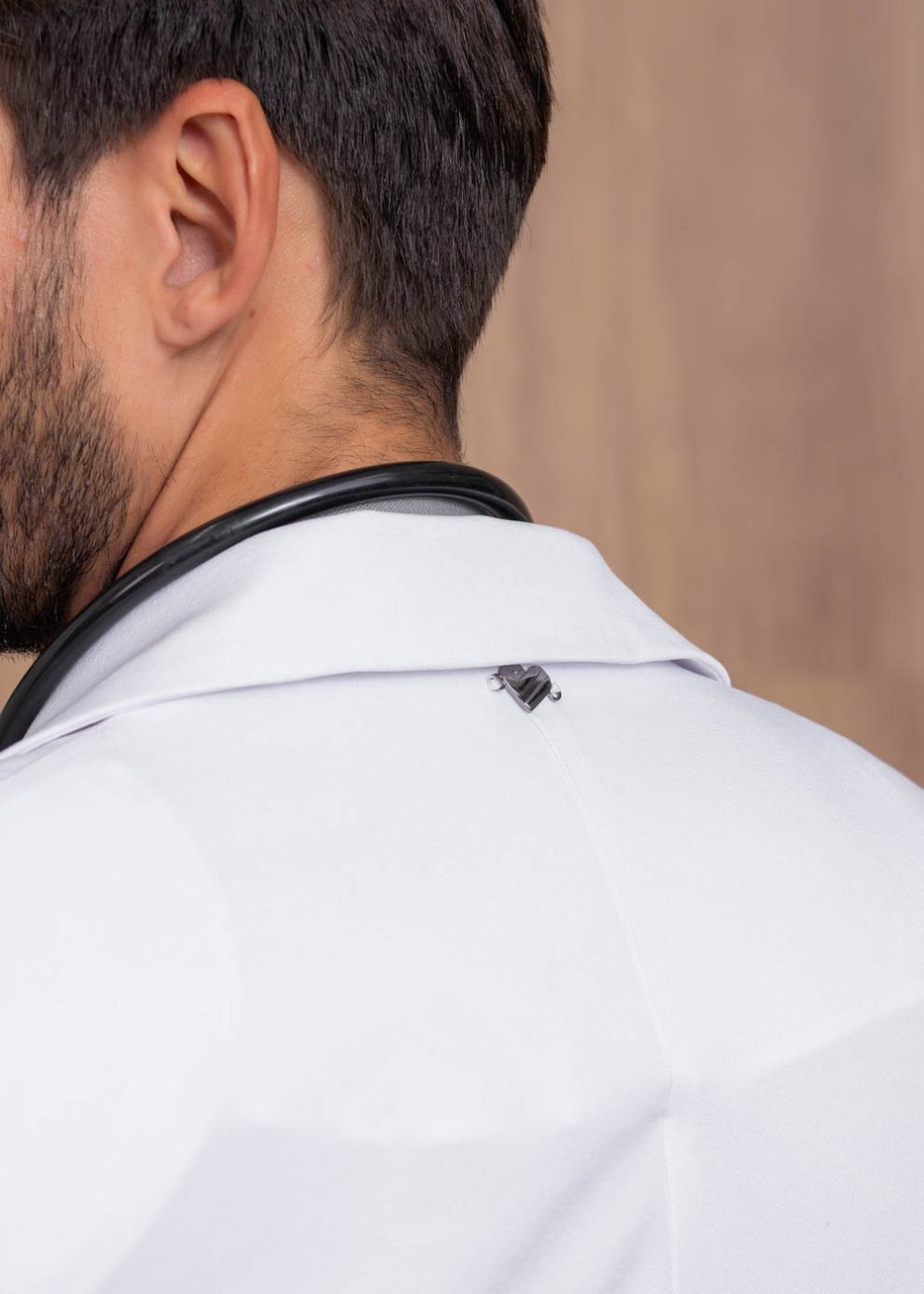 Jaleco Masculino Blazer Alfaiataria Maicon Branco - Imagem 2